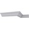 Ekena Millwork 4 7/8"H x 4 3/8"P x 6 1/2"F x 94 1/2"L Strasbourg Traditional Crown Moulding MLD04X04X06SG - alternate 9